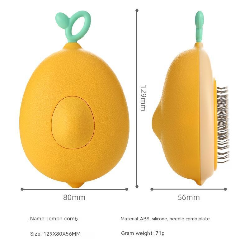 Pet Stainless Steel Beads Grooming Massaging Hair Removal Brush