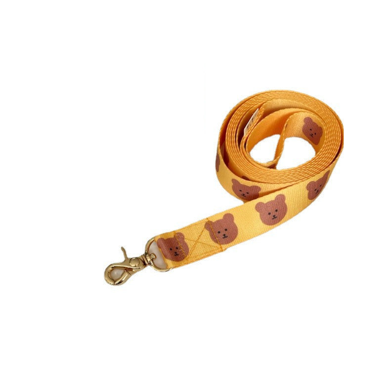 Dog Bear Cute Traction Soft Leash