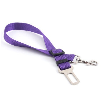 Fixed Strap Polyester Dog Leash Seatbelt