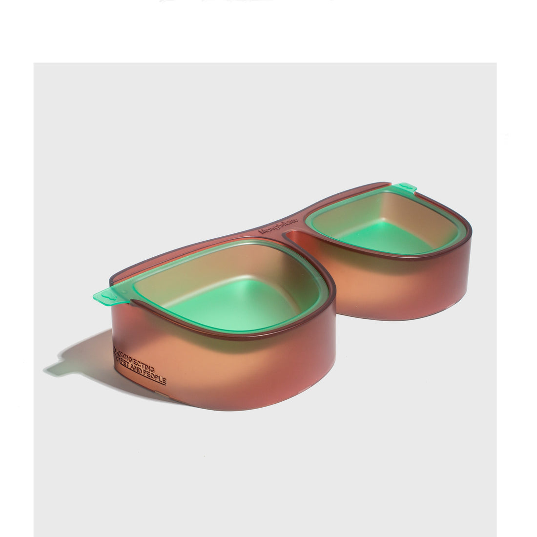 Pet Large Capacity Slanted Anti-Tip Double Bowl
