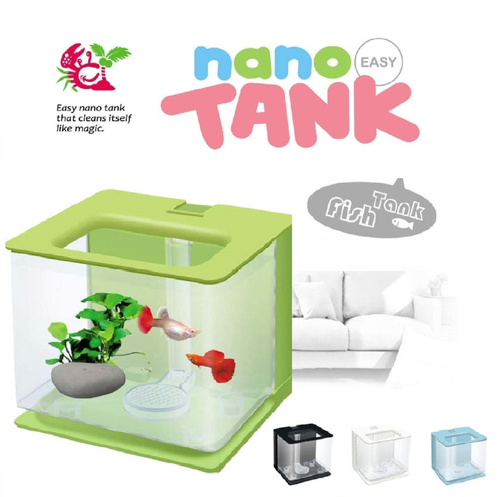 Self-Cleaning Small Fish Tank