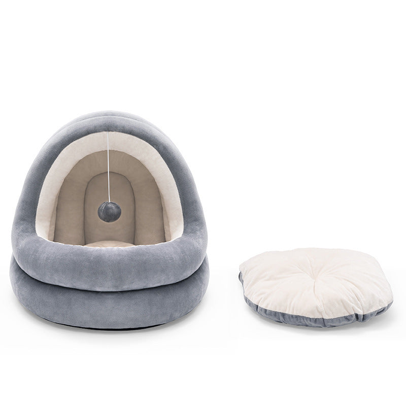 Cat House Bed Sofa With Toy