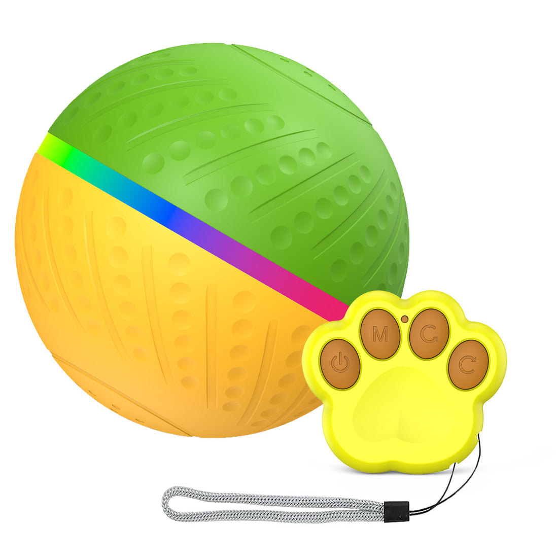 Dog Bite-Resistant Remote Control Ball