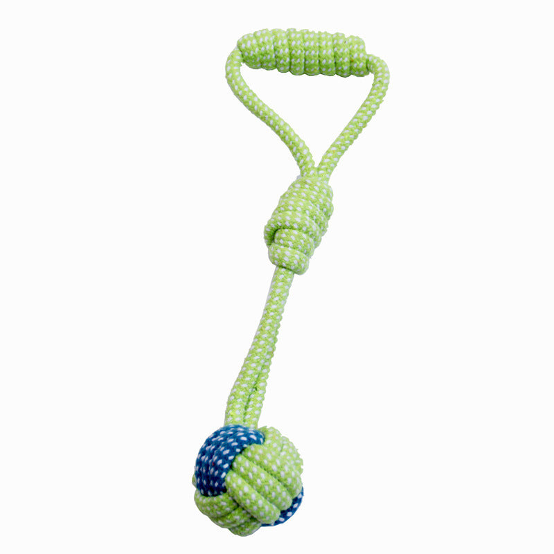 Colorful Dog Bite Rope Combo Toy