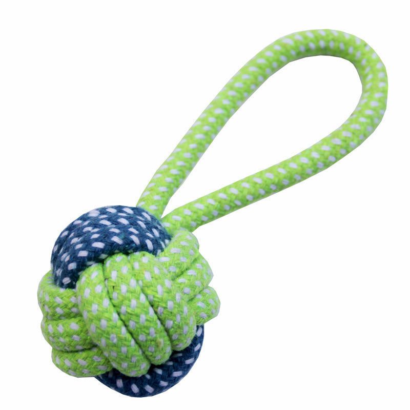 Colorful Dog Bite Rope Combo Toy