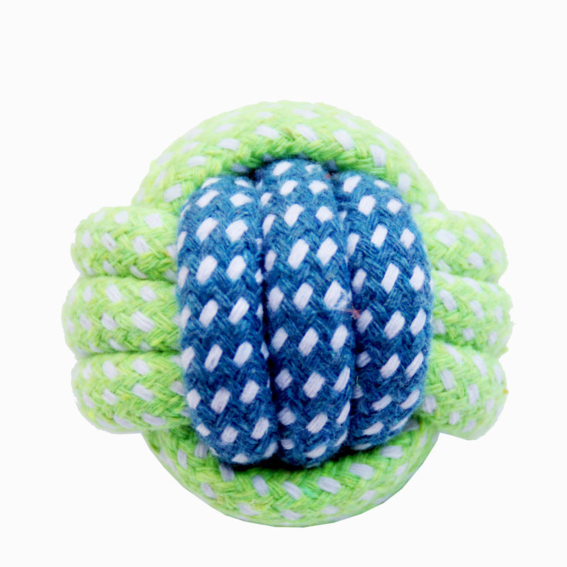 Colorful Dog Bite Rope Combo Toy