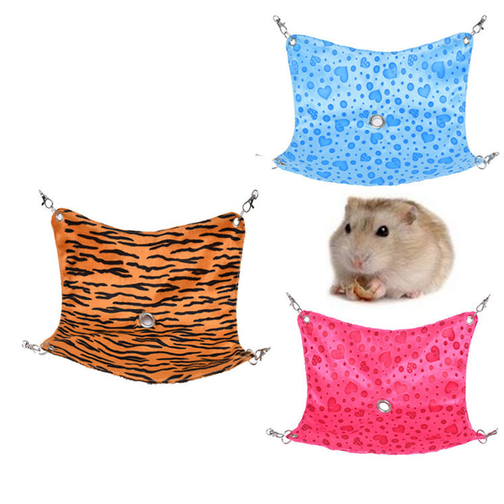 Tiger Leopard Peach Heart Hamster Hammock