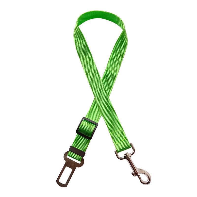 Adjustable Retractable Nylon Pet Traction Seat Belt