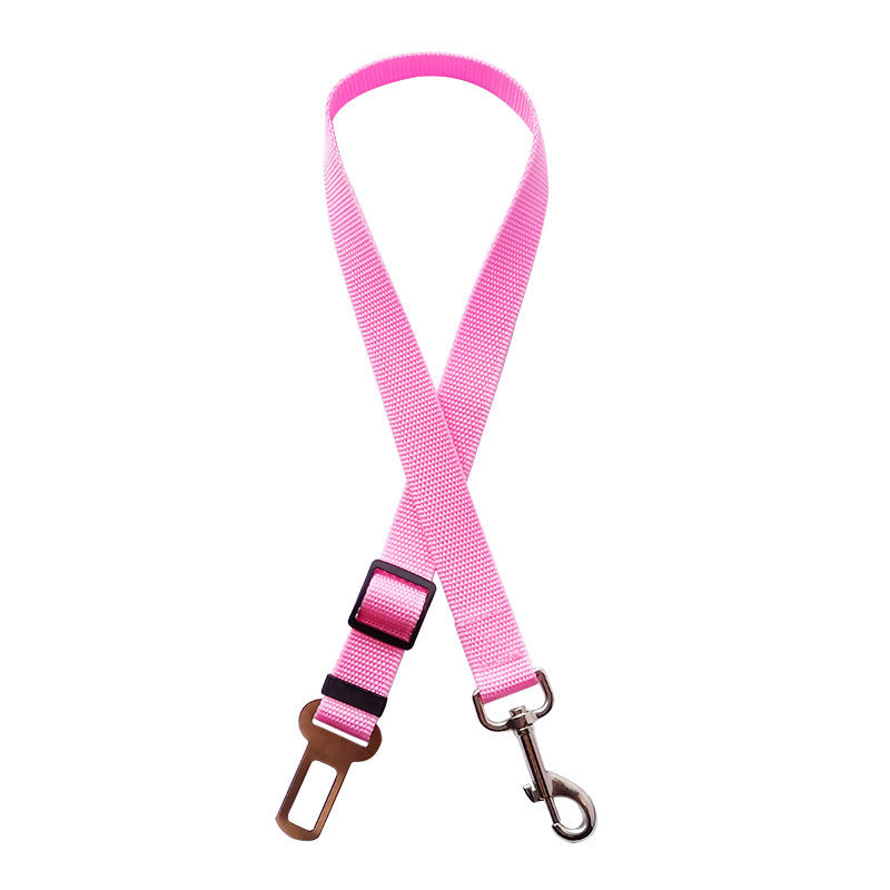 Adjustable Retractable Nylon Pet Traction Seat Belt