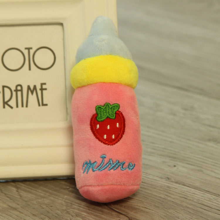 Fruit & Vegetable Plush Pet Toys
