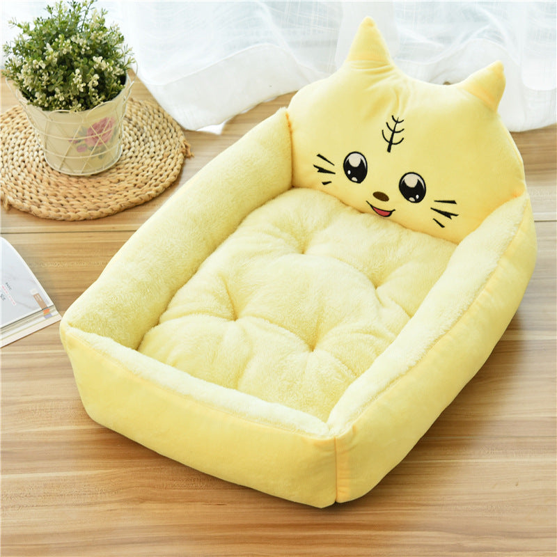 Large Pet Cat Dog Bed Warm Cozy