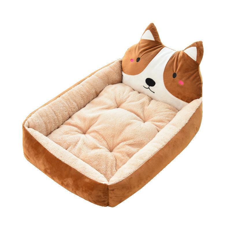 Large Pet Cat Dog Bed Warm Cozy