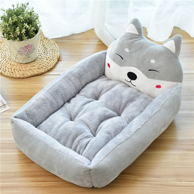 Large Pet Cat Dog Bed Warm Cozy