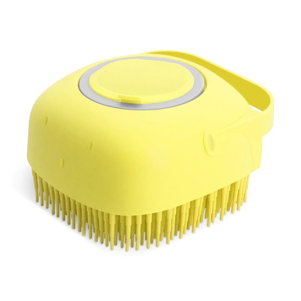Pet Shampoo Silicone Massager Brush
