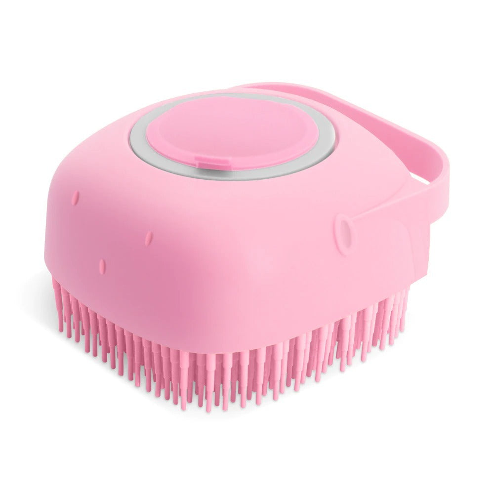 Pet Shampoo Silicone Massager Brush