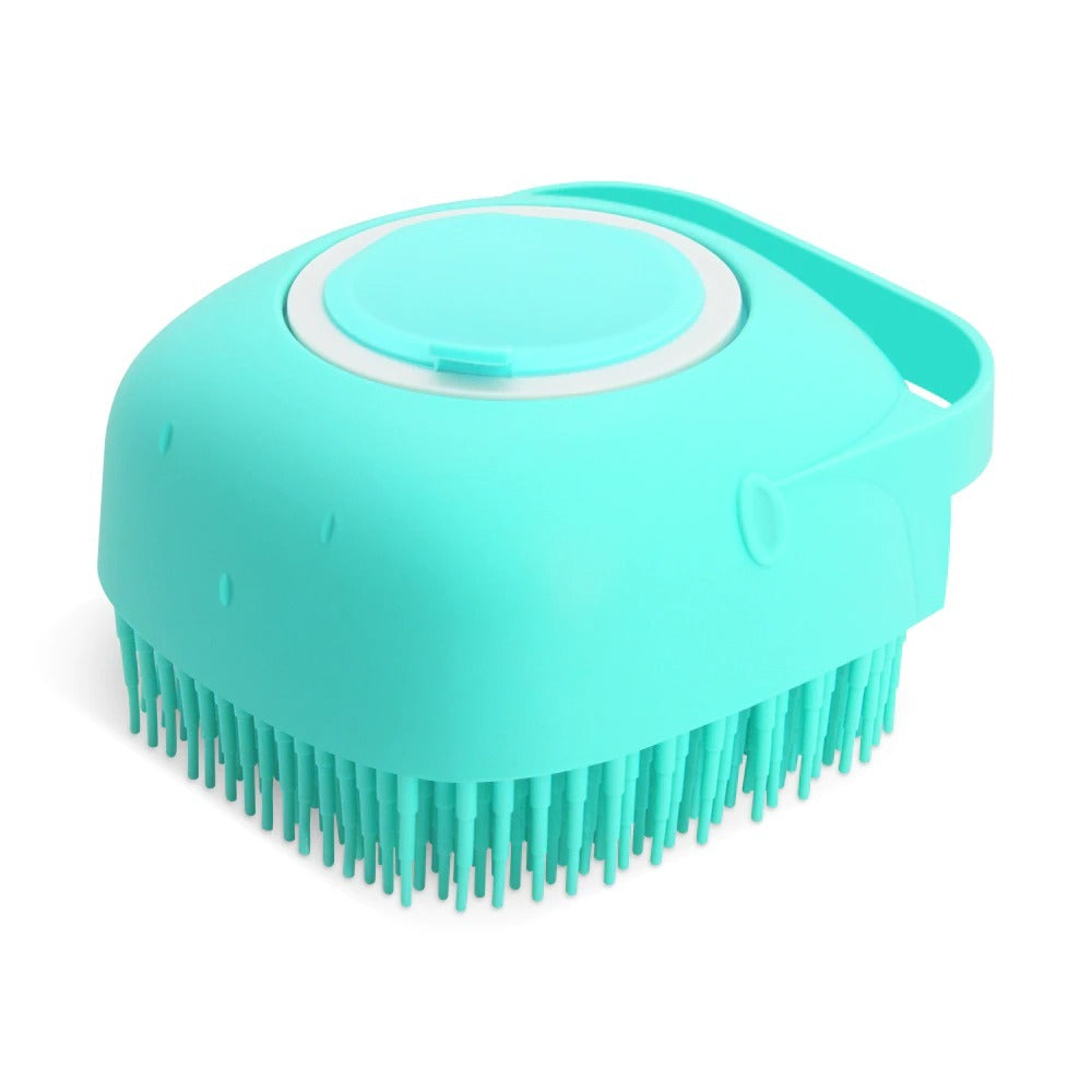 Pet Shampoo Silicone Massager Brush
