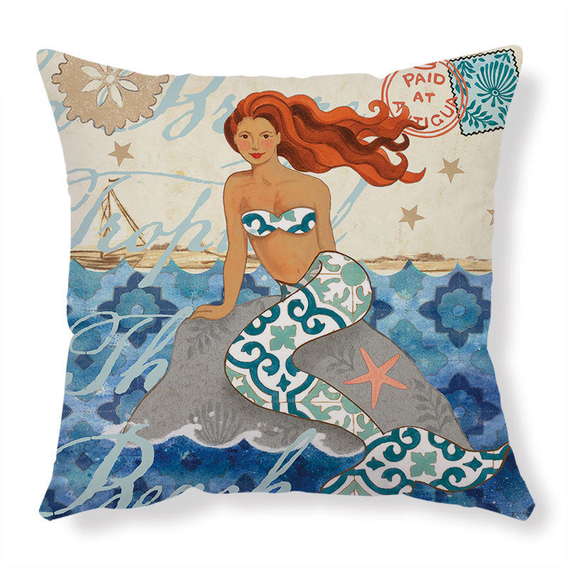 Sea Creatures Cushion Covers For Pillows