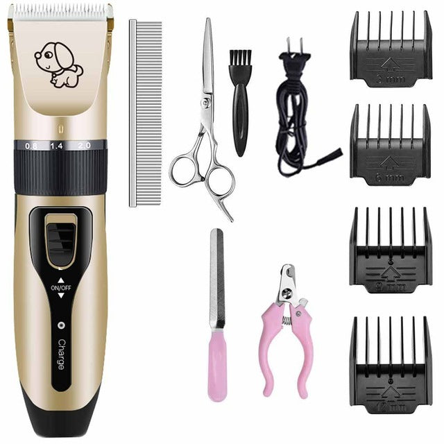 Pet Hair Clipper/Shaver Kit USB