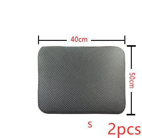 Double Layer Cat Litter Trapping Pads