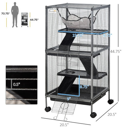 Rolling Metal Critter Cage