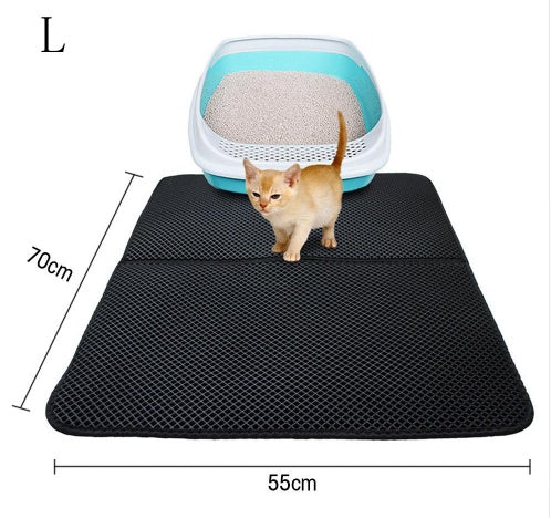 Double Layer Cat Litter Trapping Pads