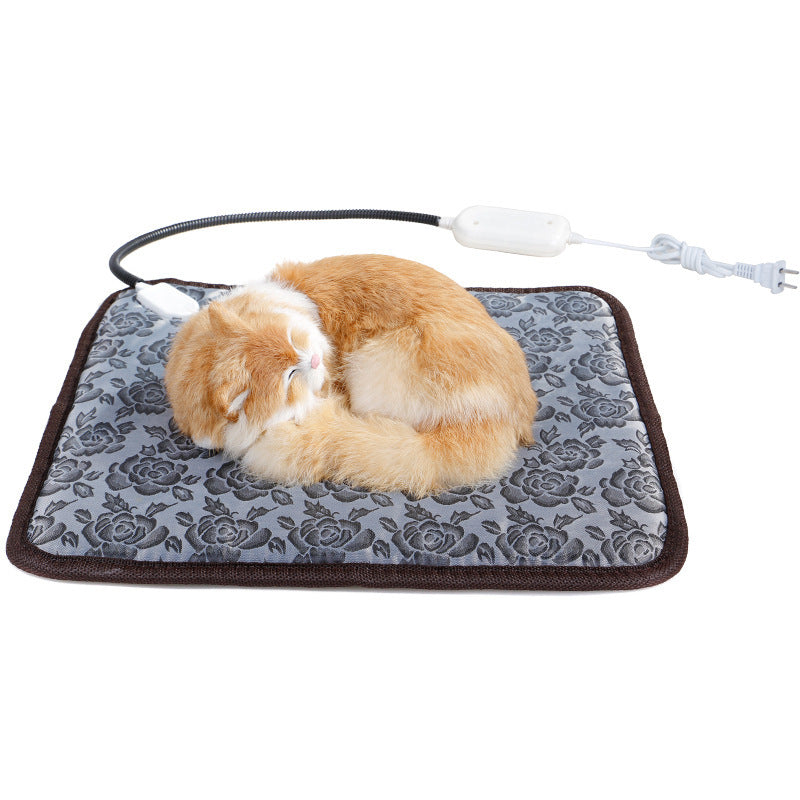 Indoor Waterproof Pet Heating Pad W/Chew Resistant Cord