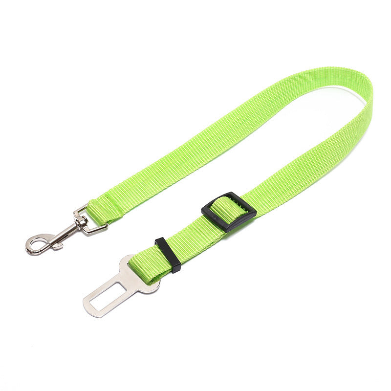 Fixed Strap Polyester Dog Leash Seatbelt