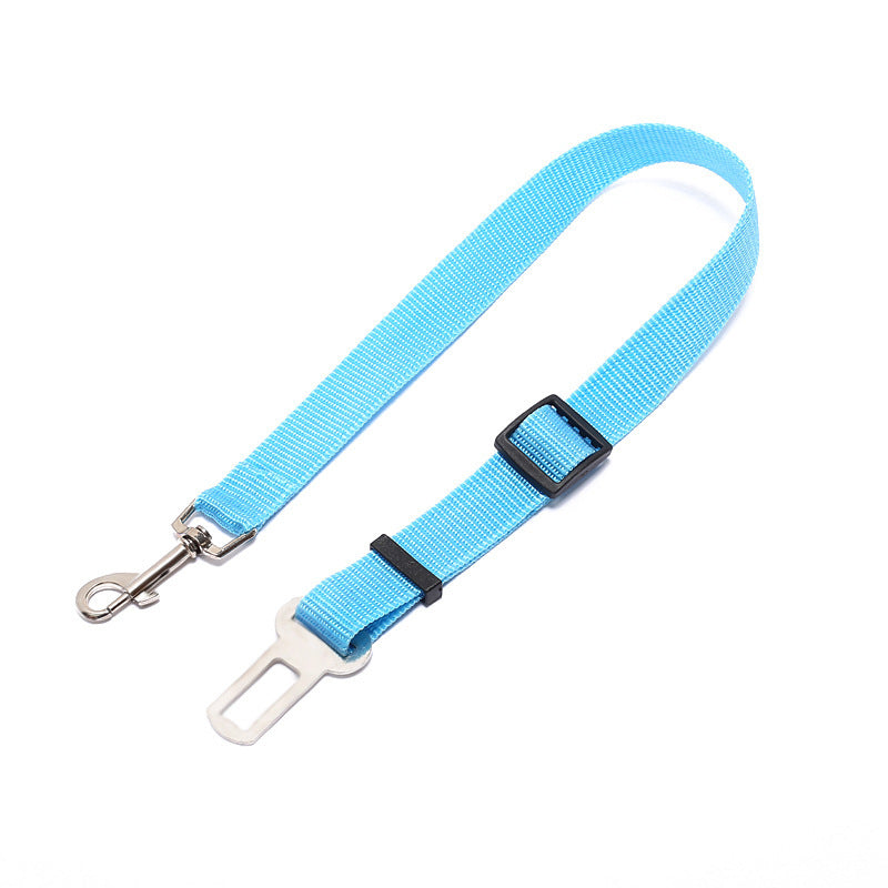 Fixed Strap Polyester Dog Leash Seatbelt