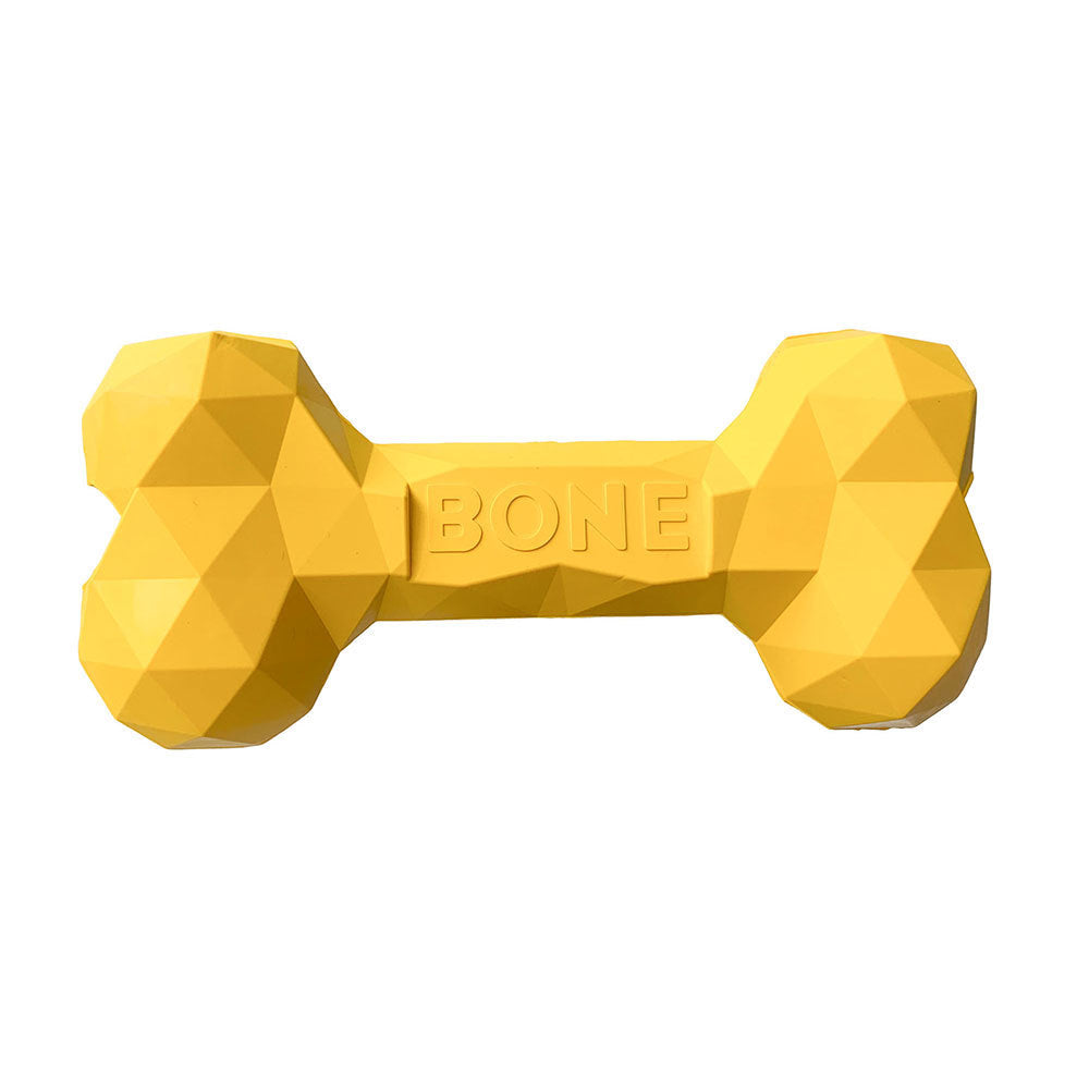 Pet Teeth Grinding Bite Resistant Rubber Bone Toy