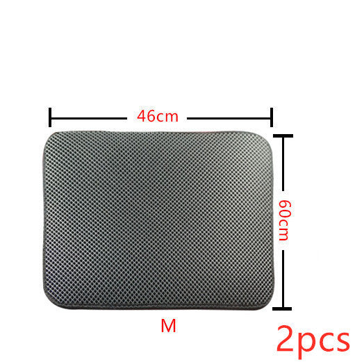 Double Layer Cat Litter Trapping Pads