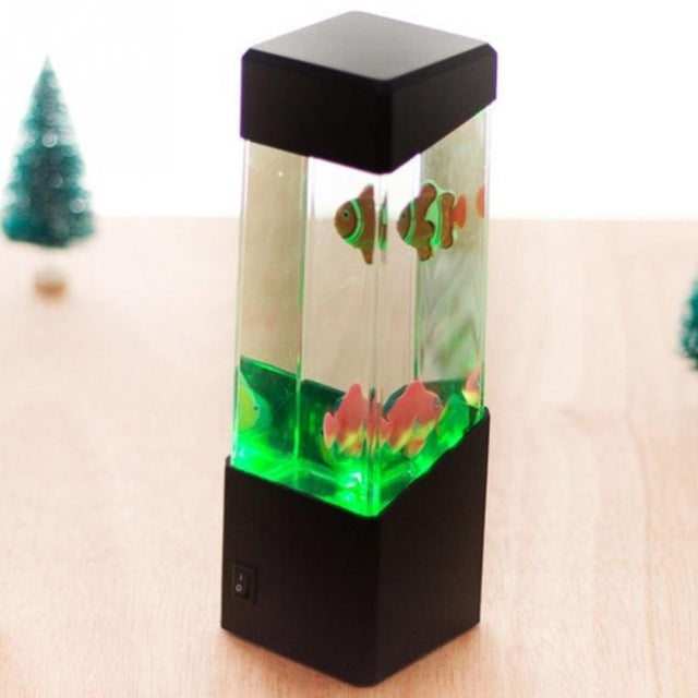 Colorful LED Jellyfish Night Light