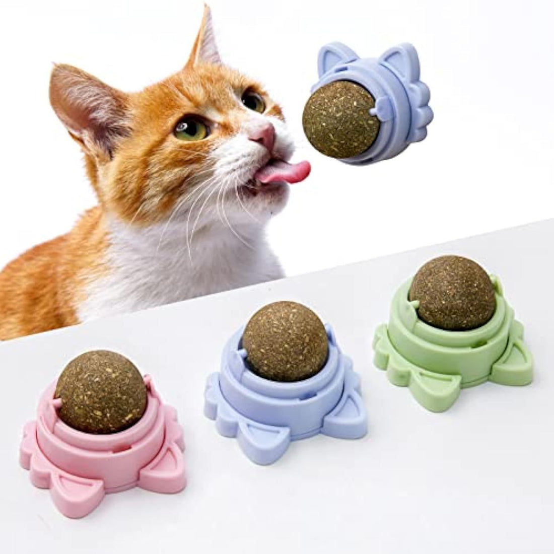 Catnip Balls That Stick On Wall