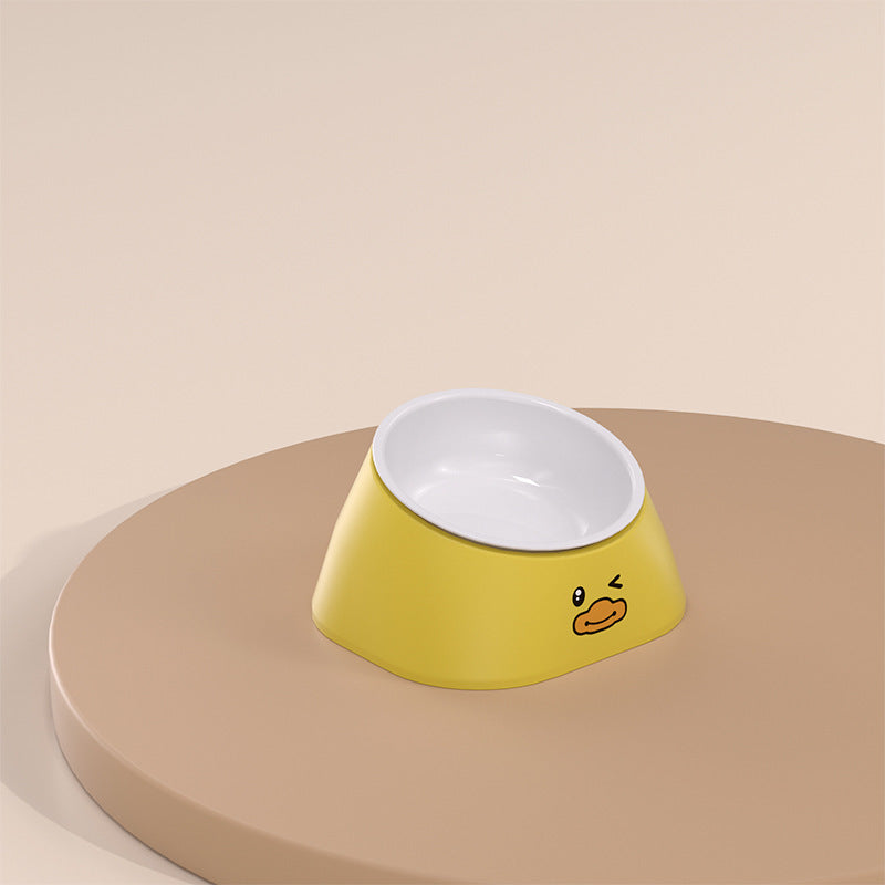 Protect The Cervical Spine Cat Bowl