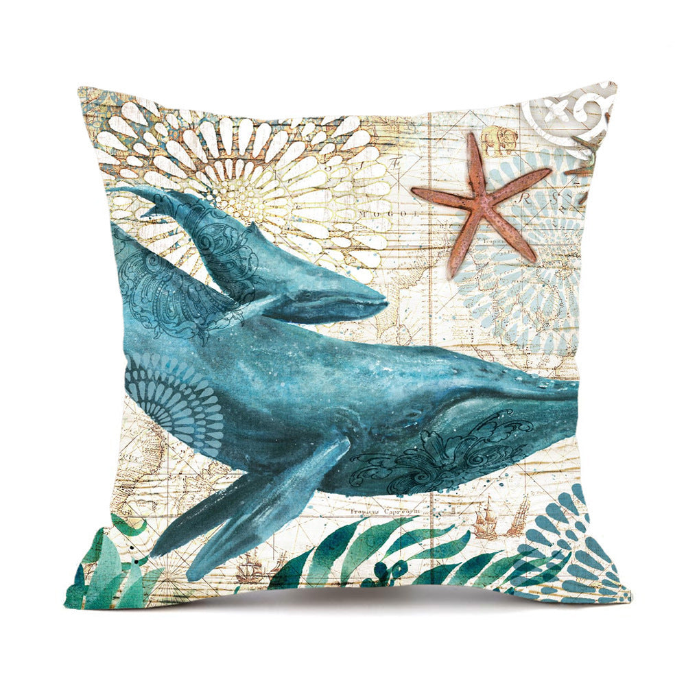 Sea Creatures Cushion Covers For Pillows