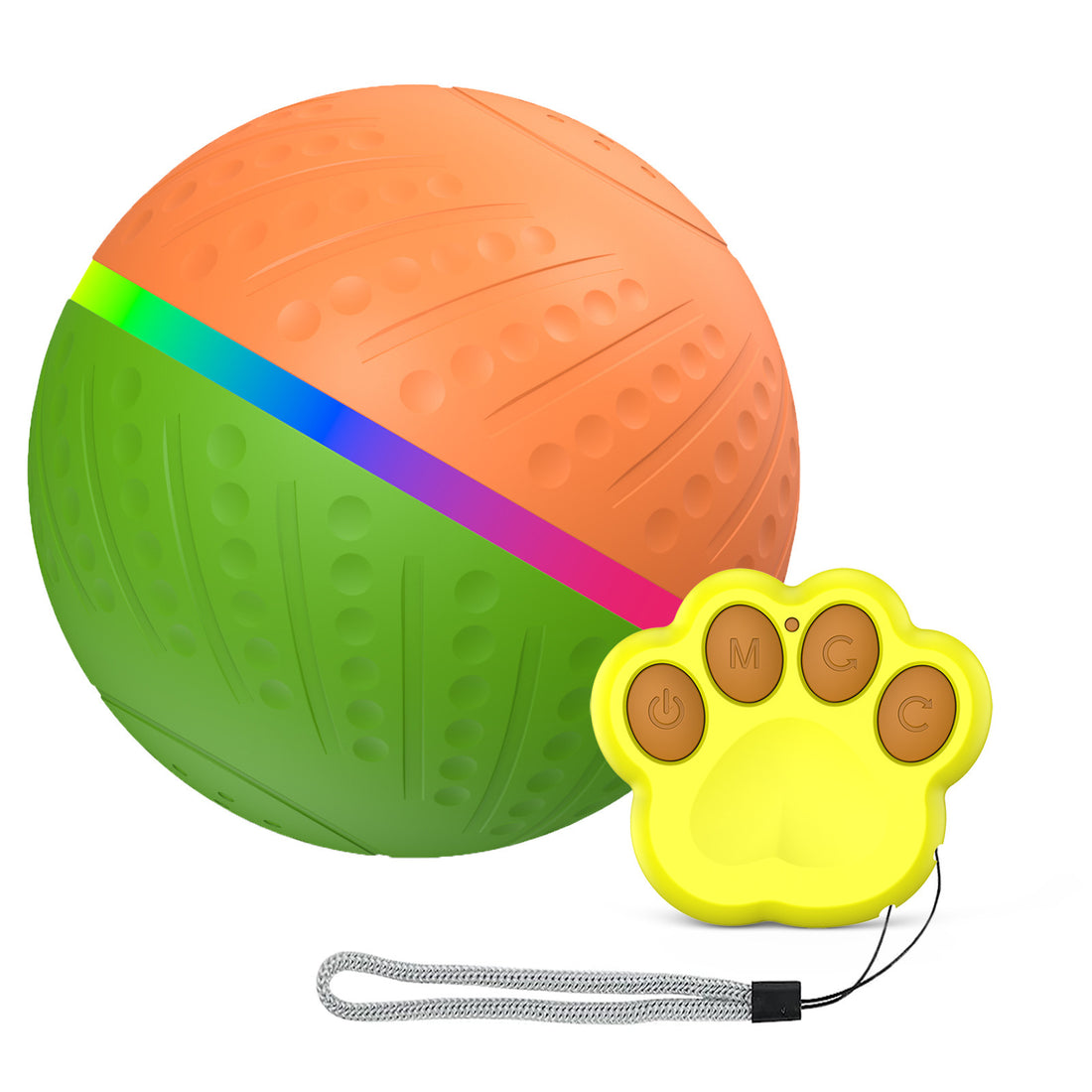 Dog Bite-Resistant Remote Control Ball