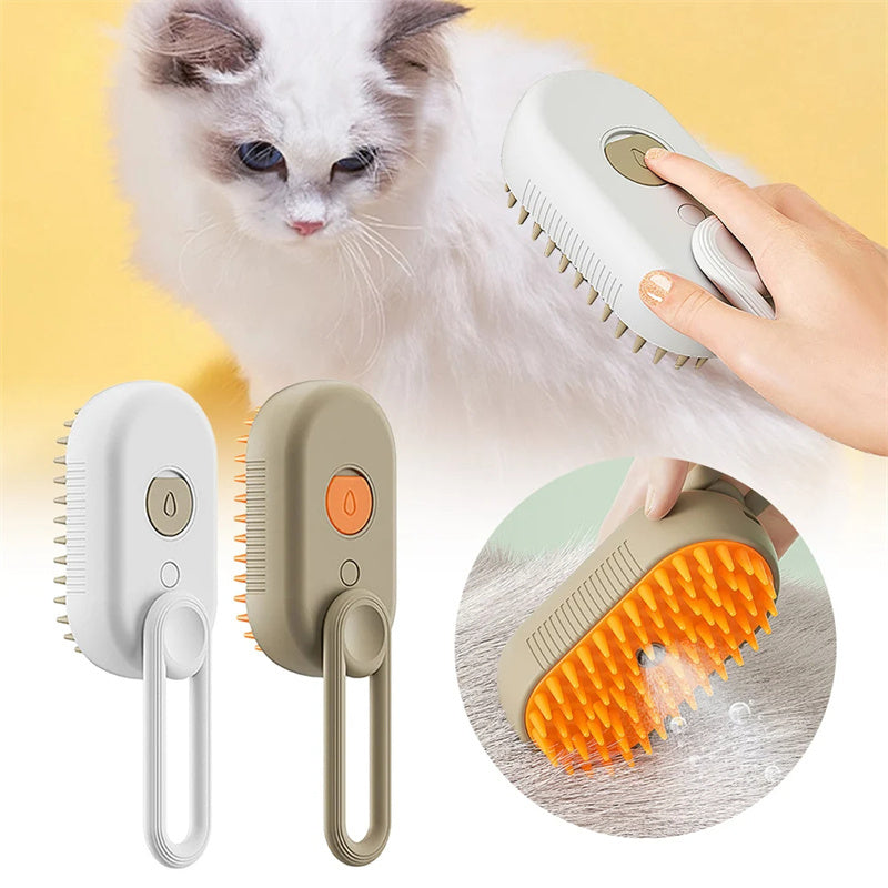 Cat and Dog Steam Grooming Brush