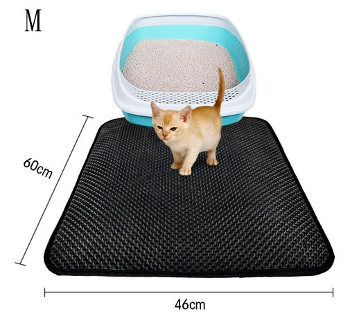 Double Layer Cat Litter Trapping Pads