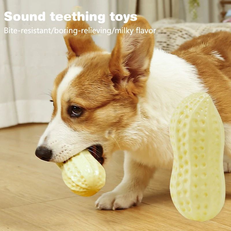 Rubber Vinyl Small Dog Toys Elasticity