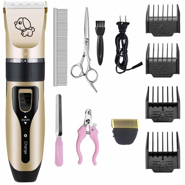 Pet Hair Clipper/Shaver Kit USB