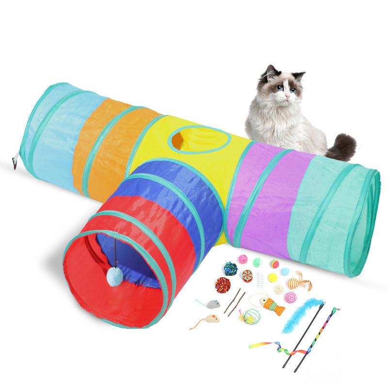 Cat Tunnel Foldable Climbing Path