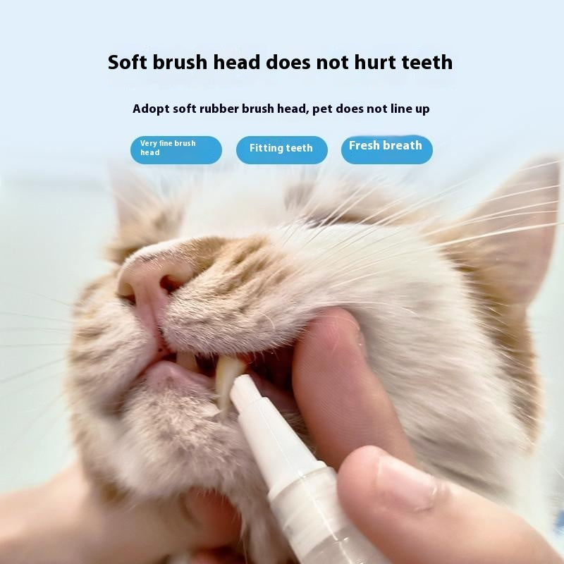 Pet Toothbrush Pen - Teeth Cleaning Tools - Breath