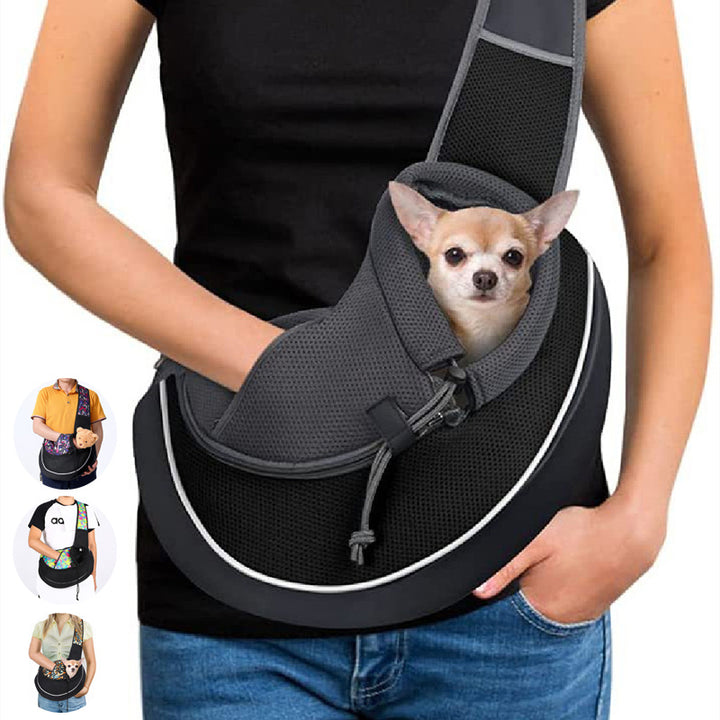 Pets Crossbody Carry Bag For Outdoors