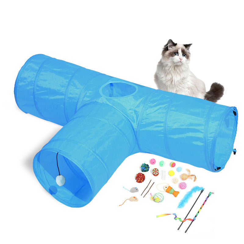 Cat Tunnel Foldable Climbing Path