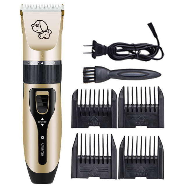 Pet Hair Clipper/Shaver Kit USB