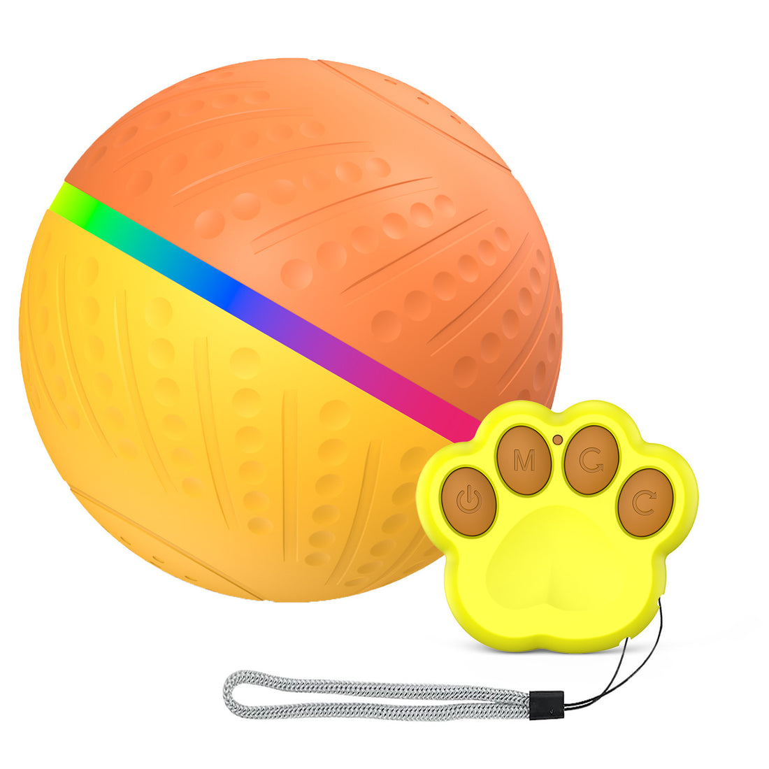 Dog Bite-Resistant Remote Control Ball