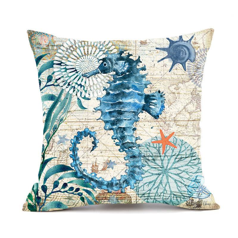 Sea Creatures Cushion Covers For Pillows