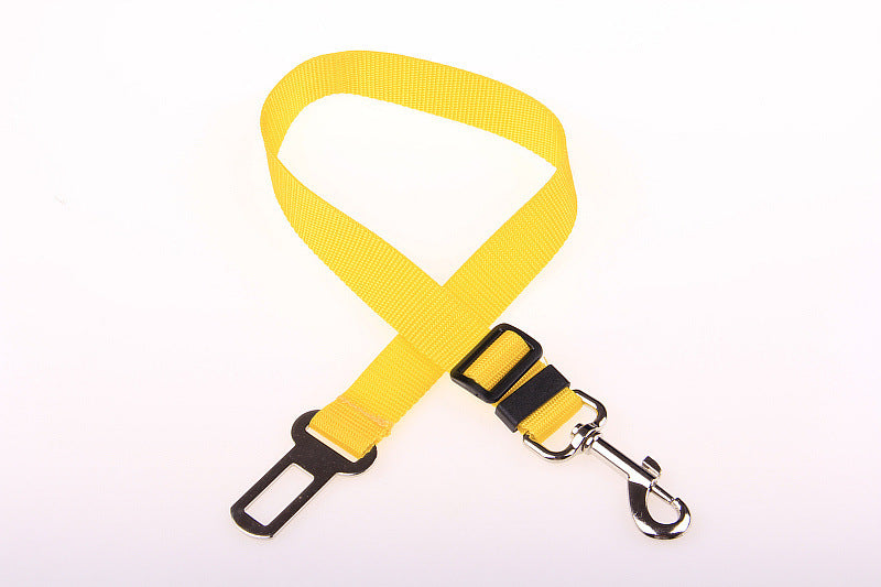 Fixed Strap Polyester Dog Leash Seatbelt