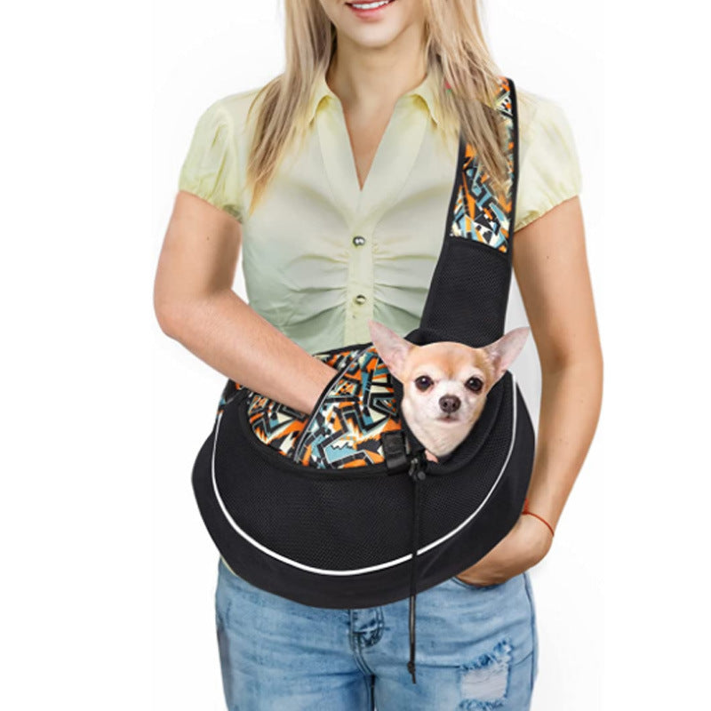 Pets Crossbody Carry Bag For Outdoors