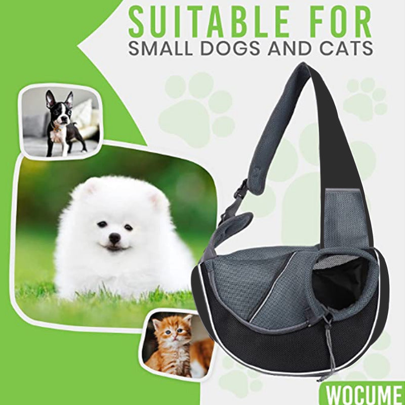 Pets Crossbody Carry Bag For Outdoors