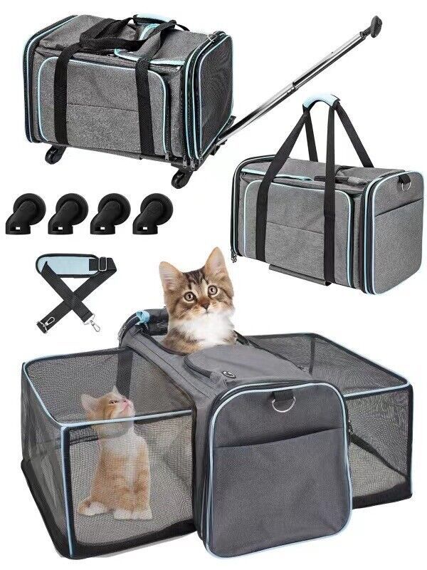 Pet Airline Approved Travel Carrier On Wheels